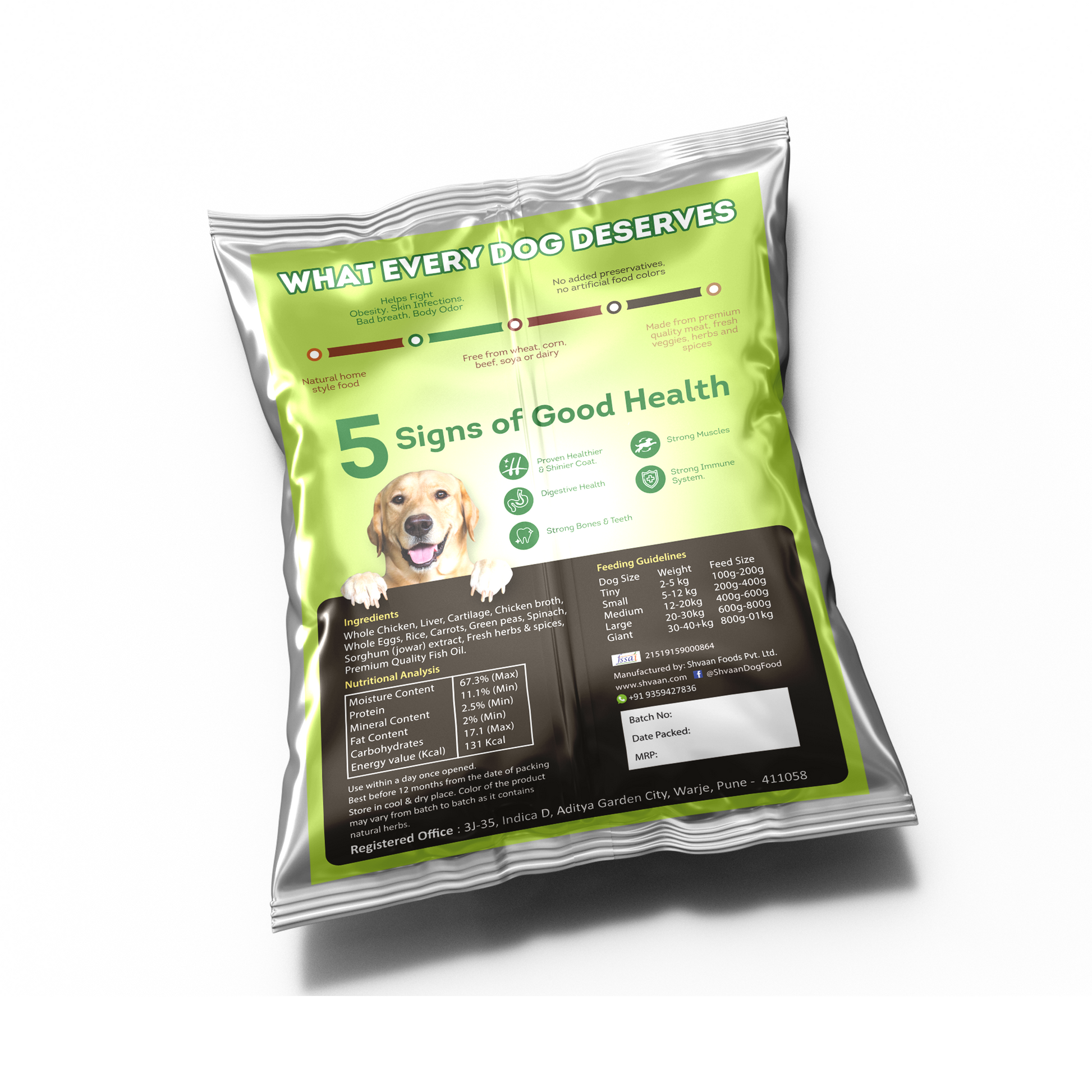 Combo Offer : Wet Dog Food Made with Real Chicken and Tasty Flavours (Classic Chicken) - 7 packs of 200g