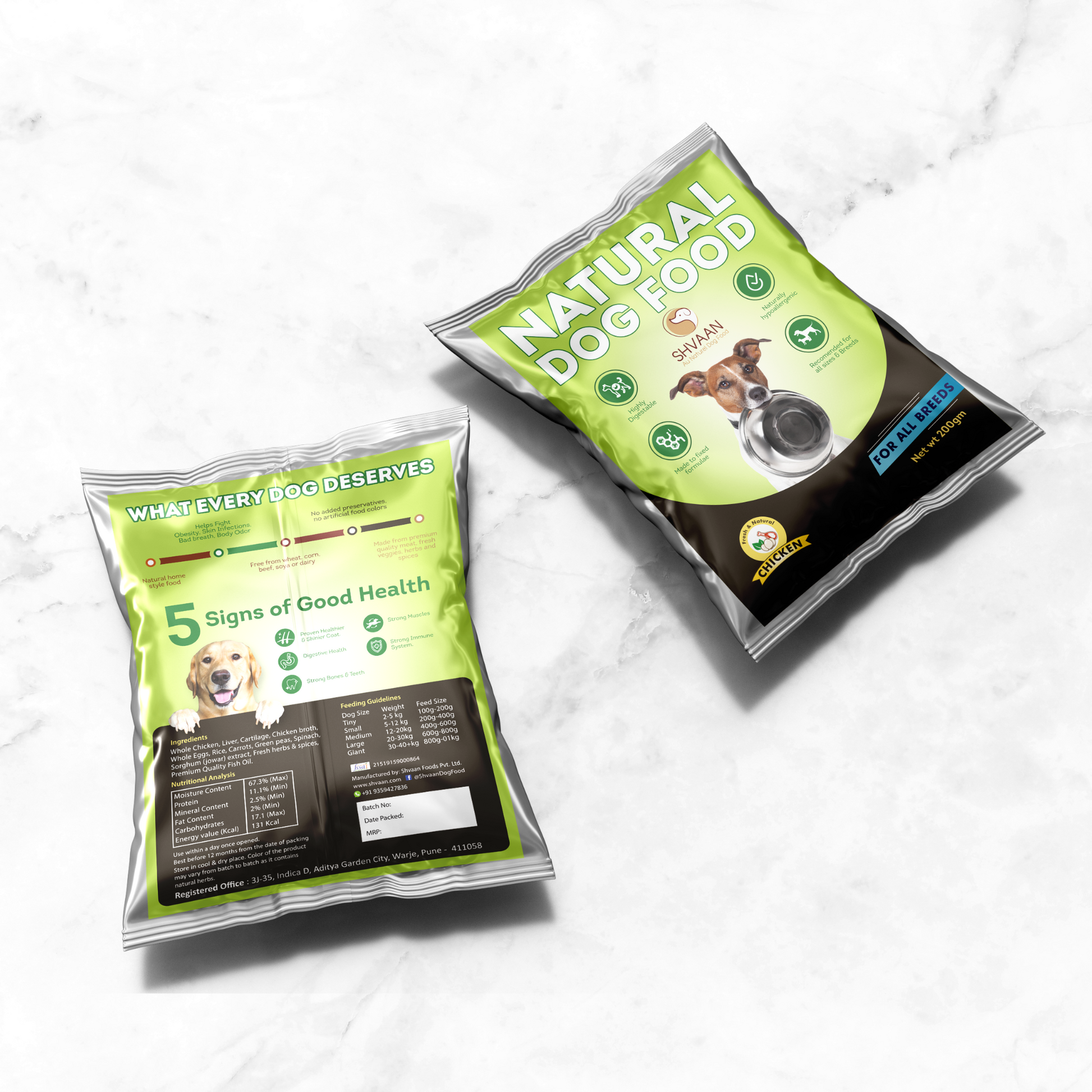 Combo Offer : Wet Dog Food Made with Real Chicken and Tasty Flavours (Classic Chicken) - 7 packs of 200g