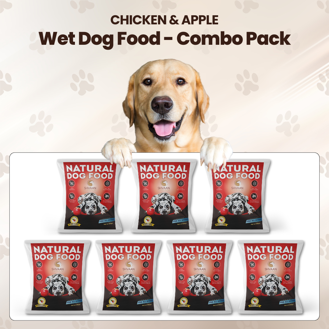 Combo Offer : Wet Dog Food Made With Real Chicken and Apple