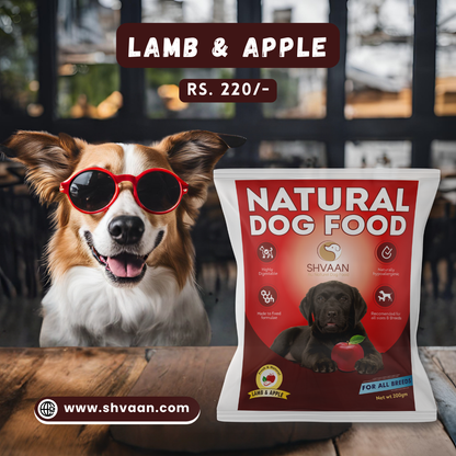 Wet Dog Food Made with Real Lamb Meat and Apple Flavour (Apple Lamb) - 200g