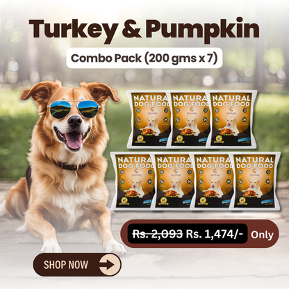 Turkey & Pumpkin - Combo Packs